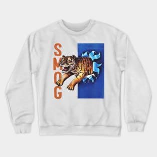 Smog - - - - Retro Style Fan Artwork Crewneck Sweatshirt